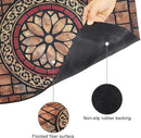 CHICHIC Rectangle Entrance Door Mat Large 24 x 36 Inch High Traffic Area Entry Way Doormat Front Door Rugs Outdoors Heavy Duty Welcome Mat, Non Slip Rubber Back Low Profile for Garage by CozyNest Decor