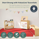 Angeles Value Line Book Display, Classroom Organization, Kids Bookshelf, Assembly Required, 29" L x 10" W x 30" H by TinyTreasures Baby Boutique