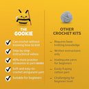THE GOOKIE Amigurumi Crochet Kit for Beginners – DIY Crochet Kit with Yarn, Hook, Eyes & Stuffing – Easy Starter Set with Video Tutorials – Cute Plush Toy Craft Gift for Kids, Teens & Adults (Bee) by TinyTreasures Baby Boutique