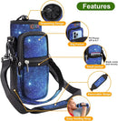 icolor Water Bottle Carrier Bag with Strap 25/32/40 oz Crossbody Bottle Holder with Phone Pocket Sling Sleeve Insulated Neoprene Water Bottle Pouch for Walking Travelling by TinyTreasures Baby Boutique