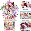 Jumbo Floor Puzzle for Kids,48 Piece Princess Large Jigsaw Puzzles,Puzzle for Toddler Ages 3-5,Preschool Educational Intellectual Development Toy Gift for Boys & Girls Ages 4-8 by TinyTreasures Baby Boutique