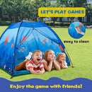 Undersea World Kids Play Tent, Kids Play Tent Foldable Pop Up Indoor Outdoor Party Undersea World Playhouse Tent Toy for Boys Girls-47 * 47 * 41 (Blue) by TinyTreasures Baby Boutique