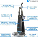 Prolux 8000 Commercial Upright Vacuum by Prolux Cleaners