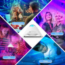 Galaxy Projector, Star Night Light Projector with Bluetooth Connection for Music and Timer and Remote Control for Kids Adults Bedroom Party Bar Decoration (White) by TinyTreasures Baby Boutique