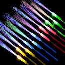 Skylety 36 Pcs Fiber Optic Wand, LED Fiber Optic Wand with 3 Light Modes, Glow Fibers Optics Sticks for Wedding Neon Party, New Year Party Favors, Bar Dj, Halloween, Christmas(Mixed Color) by TinyTreasures Baby Boutique