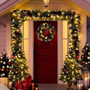 25 FT C9 Frosted Christmas Lights,Warm White Outdoor Christmas Lights with 26 Bulbs(1 Spare), C9/ E17 Base,Old Fashioned Christmas Lights for Roofline, Yard, Garden, Wedding Decorations by GreenHaven Gardens