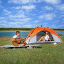 MOON LENCE Instant Pop Up Tent for 3-4 Person - Automatic Portable, Windproof for Camping, Hiking, Mountaineering by TinyTreasures Baby Boutique