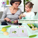 Crochetta Crochet Kit for Beginners, Crochet Kit w Step-by-Step Video Tutorials, Crochet Starter Kit Learn to Crochet Kits for Adults Kids Beginners, 3 Lemons Familly (40%+ Yarn Content) by TinyTreasures Baby Boutique