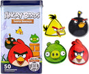 BioSwiss Bandages, Angry Birds Game Shaped Self Adhesive Bandage, Latex Free Sterile Wound Care, Standard Shape for Kids and Adults, 50 Count by TinyTreasures Baby Boutique