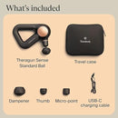 TheraGun Sense by Therabody - Deep Tissue Massage Gun with Preloaded Routines for Stress Relief, Pain Relief & Muscle Soreness in Neck, Back, Leg, Knee, and Shoulder (Black) by CozyNest Decor