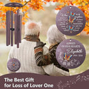 ASTARIN 36" Large Deep Tone Personalized Sympathy Wind Chimes, Memorial Wind Chime for Loss of Mother Father Loved One, Bereavement Gifts Decor Outdoor Patio Garden Graveyard by CozyNest Decor