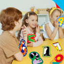 10 Pieces Number Lacing Cards, 0-9 Double Sided Sewing Cards with 10 Colorful Laces, Imagination Development Lacing Toys Games for Children Educational and Learning Activity by TinyTreasures Baby Boutique