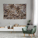 HZOHNAGO Leopard Print Tapestry Nature Wildlife Vintage Cheetah Fur Spot Animal Skin Wild Animals Spots Printed Wall Tapestry Painting Wall Hanging for Bedroom Living Room Dorm 60" W x 40" H by CozyNest Decor