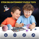 GobiDex Gemstones Dig Kit, Solar System Science Kit for Kids, Excavate 15 Real Gems, STEM Educational Space Toys Planet Collection Kit, Archaeology Geology Science Projects Gift for Boys&Girls Age 6+ by TinyTreasures Baby Boutique