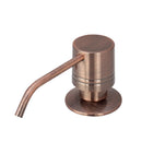 Built in Copper Soap Dispenser Refill from Top with 17 OZ Bottle - AK81002C