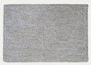 CHICOS HOME Ivory & White Color Plain Bath Rug 20" x 32"