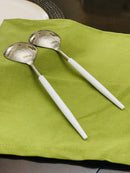 Vibhsa 6-PC Tablespoon Serving for 6 (Hammered Mouth)