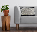 Tufted Decorative Pillow for Living Room 16"x 22"