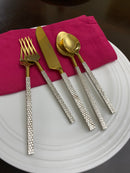 Designer Golden Stainless Steel Flatware Set of 20 PC