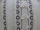 Handwoven 14"X 24" Throw Pillow with Fringes