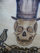 20" x 20" Halloween Embroidred Throw Pillow
