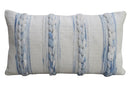 Handwoven 14"X 24" Modern Throw Pillow