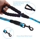 5 FT Thick Highly Reflective Dog Leash-Pink