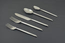 Flatware set of 20 Pieces Silver Design Unique Handle Stainless Steel