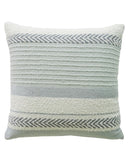 Handloom Woven Striped Decorative Pillow 20"x20"