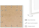 HAUS AND HUES White Square Frames Set of 6-20x20 by CozyNest Decor