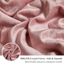 XeGe Plush Faux Fur Throw, Comfy 50x60 Fuzzy Blanket, Luxury Boho Lightweight Couch Blanket, Soft Fluffy Shaggy Lap Throw for Couch Bed Sofa Christmas Housewarming Gift Ombre Pink by CozyNest Decor