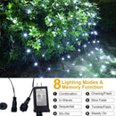 LED Christmas Net Lights for Bushes Outdoor,100 LED 5ftx5ft Waterproof 8 Modes Connectable Mesh Lights for Bushes,Garden,Yard,Trunk,Outdoor Christmas Decorations by GreenHaven Gardens