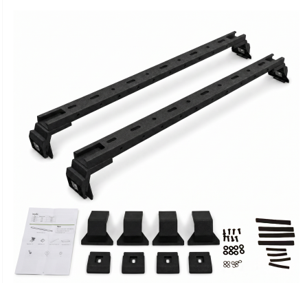 Roof Rack Cross Bars for Jeep Wrangler & Gladiator, photo 2 of 10