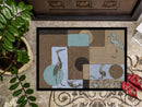 Blue Heron Doormat - 18x27 Decorative Floor Mat – Indoor/Outdoor Rug with Artistic Flair 8103 Doormat