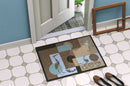 Blue Heron Doormat - 18x27 Decorative Floor Mat – Indoor/Outdoor Rug with Artistic Flair 8103 Doormat