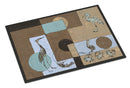 Blue Heron Doormat - 18x27 Decorative Floor Mat – Indoor/Outdoor Rug with Artistic Flair 8103 Doormat