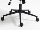 Office Chair, Mid Back Home Office Desk Task Chair With Wheels And Arms Ergonomic Computer Rolling Swivel Chair With Padded Armrest by HouseOfZazla