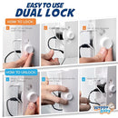 Clear Outlet Cover Box [Patented] Double Lock for Much Better Toddler Proofing, Easier Operation, Simple 3 Step Install with Included Screws. Provides Extra Space Inside for Plugs by TinyTreasures Baby Boutique