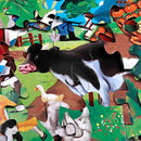 Jumbo Floor Puzzle for Kids,Farm Animals Jigsaw Large Puzzles,48 Piece Barn Puzzle for Toddler Ages 3-5,Children Learning Preschool Educational Toys,Birthday Gift for 4-8 Years Old Boy and Girl by TinyTreasures Baby Boutique