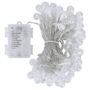 32.8Feet Globe String Lights Battery Powered Waterproof Decorative Fairy Lamp with 8 Lighting Modes Remote Control for Garden Lawn Patio