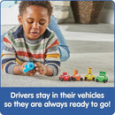 hand2mind Numberblocks Mini Vehicles, Race Car Toys, Toy Vehicle Playsets, Play Figure Playsets, Small Figurines for Kids, Number Toys, Counting Toys, Math Toys for Kids 3-5, Birthday Gifts for Kids by TinyTreasures Baby Boutique