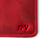 PEGAI Personalized Leather, Passport Holder For Travel | Handmade Passport Wallet Cover Case | Travel Document Holder, Passport Cover for Men, Women, and Family | Pike (Rose) by TinyTreasures Baby Boutique