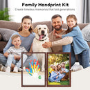 Omrhvi Family Handprint Kit, DIY Craft Keepsake, Hand Print Photo Frame, Family Gifts for New Mom, New Baby, New Parents, Grandparents, Mother's Day, Father's Day, Adoption Day, Anniversary by TinyTreasures Baby Boutique