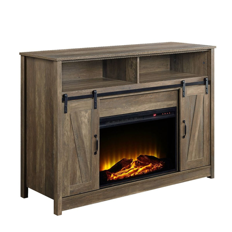 Tobias - 38" Fireplace - Rustic Oak, photo 4 of 5