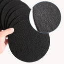 Charcoal Filters for Kitchen Compost Bin, 10 Pack Compost Filters for Countertop Bin Pail Replacement, Activated Charcoal Home Bucket Refill Sets, Round 6.7 Inch by GreenHaven Gardens