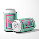 Bird - Flamingo Can or Bottle Hugger Cooler Sleeve for Standard 12 oz Cans, Insulated Foam Beer & Soda Can Hugger Reusable