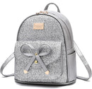 I IHAYNER Girls Bowknot Cute Leather Backpack Mini Backpack Purse for Women by TinyTreasures Baby Boutique