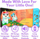 Nursery Rhymes: Musical Toys & Interactive Sound Book for Toddlers 1-3, Baby’s First Year Music Book Gift, Singing Book for 1 Year Old Toddler & Kids, Nursery Rhymes Musical Books & Educational Toy by TinyTreasures Baby Boutique