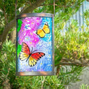Hanging Solar Lantern Outdoor Waterproof LED Solar Lights Butterfly Decorative Lanterns Tabletop Lamp for Outdoor Patio Garden Yard Decor by GreenHaven Gardens