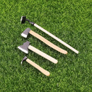 SG Store 11Pcs 1:12 Dollhouse Working Accessories Dolls House Miniature Garden Set Shovel Rake and Spade Watering Can Pulling Cart Mini Cart Garden Tools by TinyTreasures Baby Boutique